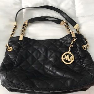 Authentic Micheal Kors Quilted bag / Leather